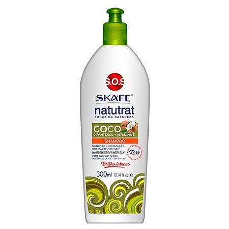 SKAFE Natutrat SOS Força da Natureza Coco Shampoo 300ml