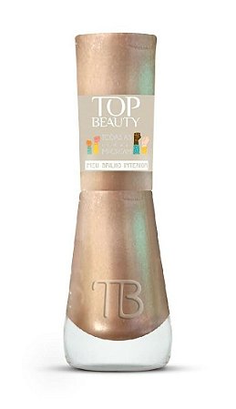 TOP BEAUTY Premium Esmalte Vegano Todas as Vidas Importam Metálico Meu Brilho Interior 9ml