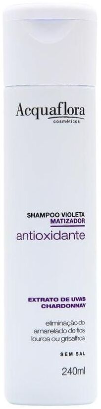 ACQUAFLORA Antioxidante Violeta Shampoo Matizador 240ml