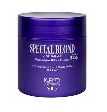 K.PRO Special Blond Máscara Neutralizadora 500g