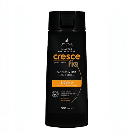 BARROMINAS Shampoo Fortalecedor Cresce Fio 300ml – Cabelos com Queda e Fios Finos