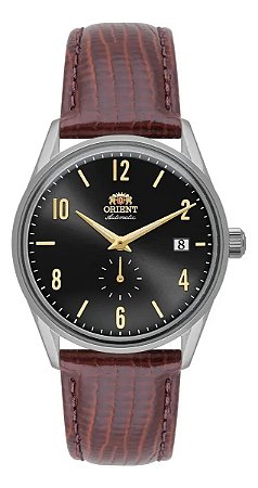 Relogio Orient Special Calibers Yn6sc033 P2nx Marrom-escuro Prateado Preto