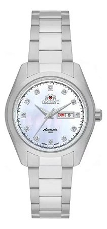 Relógio Orient Automático Feminino Automático Nh6ss002 Prata