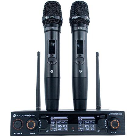 Microfone sem fio Kadosh K502M