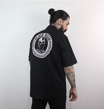 Workshirt Black Mask Kustom