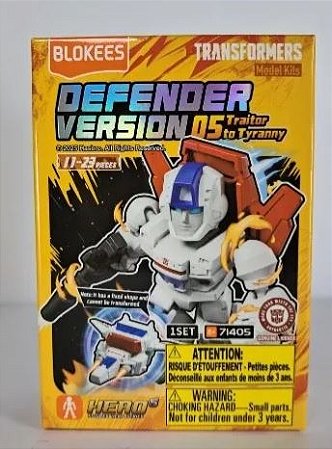 Blokee Transformers Defender Version 05 Caixa Surpresa 1 Un
