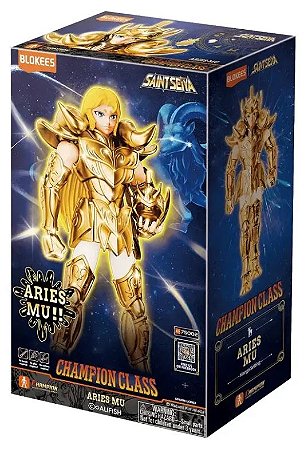 Blokee Mu de Aries Saint Seiya Champion Class