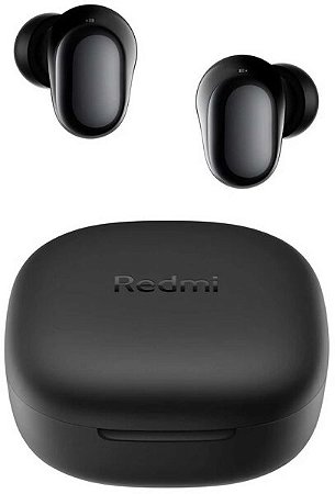 Fone de Ouvido Xiaomi Redmi Buds 6 Play Bluetooth M2420E1 Preto (com redução de ruído)