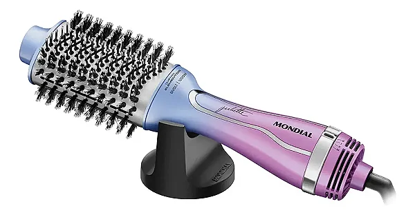 Escova Secadora By Juliette Mondial Azul e Rosa ES-JU-03