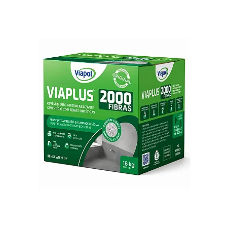 VIAPLUS 2000 FIBRAS 18KG - VIAPOL