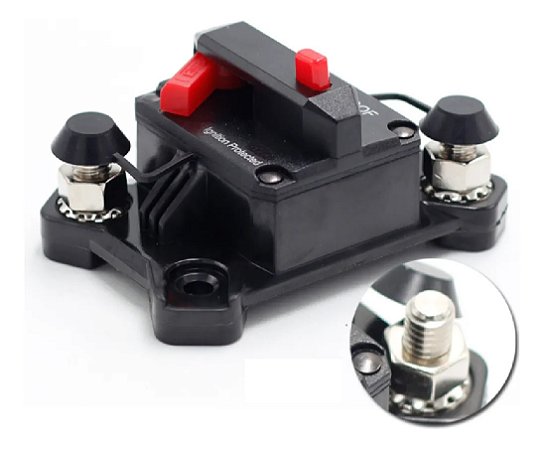 Disjuntor Automotivo 12v 24v Barco Carro Caminhão Motorhome