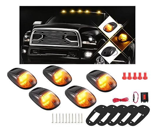 Luz De Cabine Teto Led Cab Light Roof