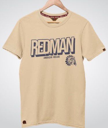 Camiseta Red Man Bege