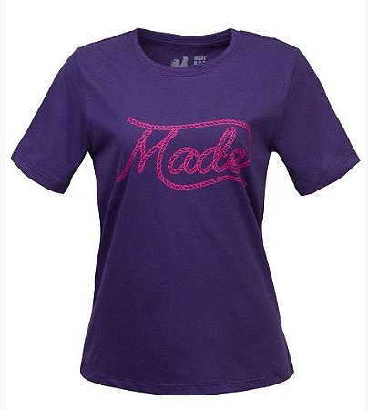 Camiseta Feminina Made in Mato Laço Figo