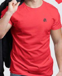 Camiseta Red Man Básica Laranja