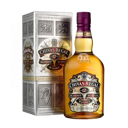 Whisky Chivas Regal 12 Anos 1L