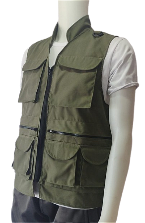 Colete Rip Stop 08 Bolsos C/Gola
