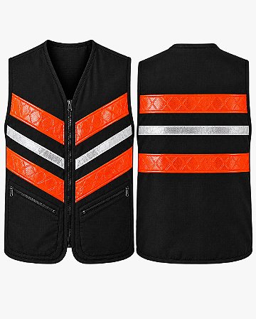 Colete Refletivo em Rip Stop para MotoBoy