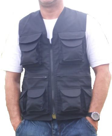Coletes Rip stop - Forrado em acetato - 10 bolsos
