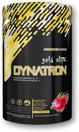 Dynatron Gold Elite Tutti Frutti 630g Pré-Treino + Mochila