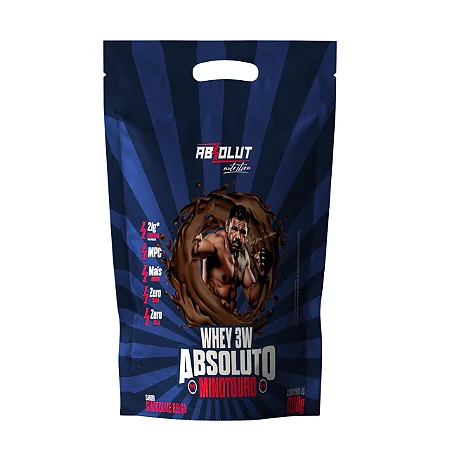 Whey 3W Minotouro 900g Absolut Nutrition