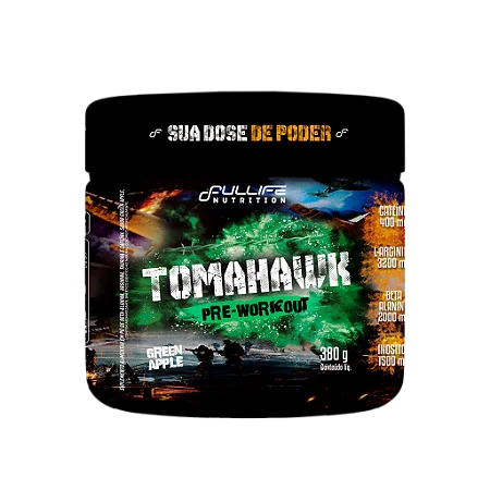 Pré Treino Tomanhawk 380 g Fullife Nutrition