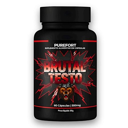 Brutal Testo Pré Treino Massa Muscular