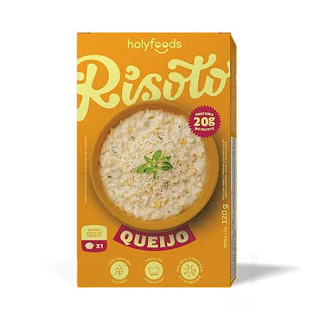 Risoto de Queijo Holyfoods