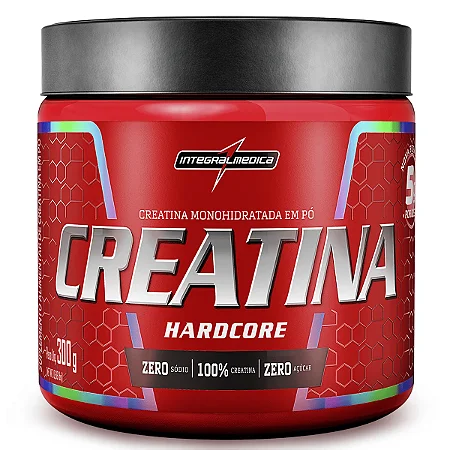 Creatina 100% Pura Hardcore 300g