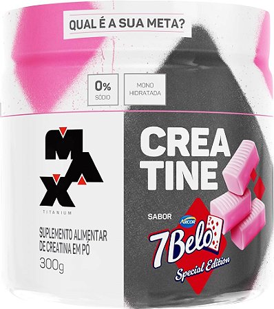 Creatina Max Titanium 7 Belo 300g
