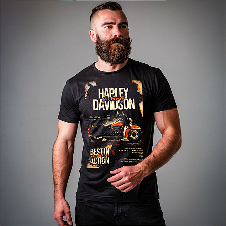 Camiseta Motorcycle Custom Best in Action