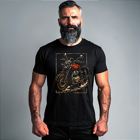 Camiseta Motorcycle Classic Red Ride