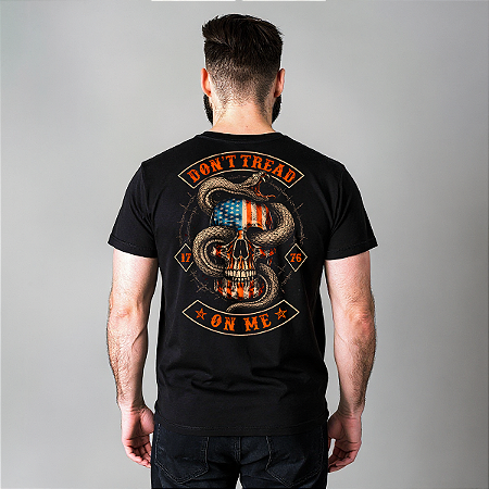 Camiseta Motorcycle Don’t Tread on Me 1776