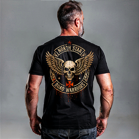 Camiseta Motorcycle North Star Road Warriors