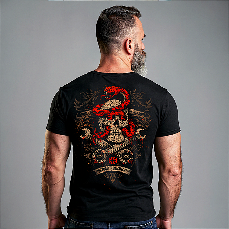 Camiseta Motorcycle Detroit Vipers
