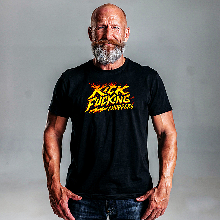 Camiseta Motorcycle Kick Fucking Choppers