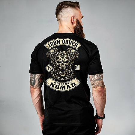 Camiseta Motorcycle Caveira V-Twin