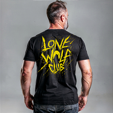 Camiseta Motorcycle Lobo Solitário