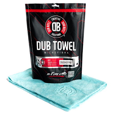 Dub Towel Microfibra 400 GSM Azul 40x60 - Dub Boyz