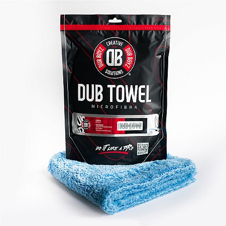 Dub Towel Microfibra 500GSM Azul 40x40 - Dub Boyz