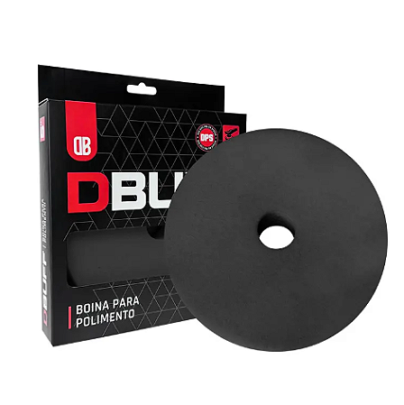 D Buff Boina de Espuma Preta Lustro/Super Lustro 5" - Dub Boyz