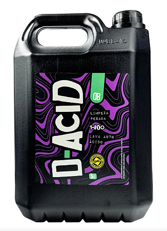 D-Acid Limpador Ácido Limpeza Pesada 5L - Dub Boyz