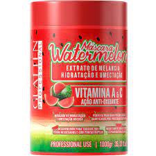 Glatten Professional Watermelon - Máscara Extrato de Melancia Hidratação e Umectação 1kg