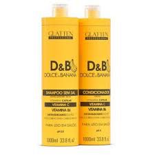 Glatten Professional D&B Dolce Banana - Kit Vitamina Capilar 1 litro