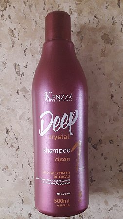 Shampoo Clean 500ml -  Crystal Chocolate KENZZA