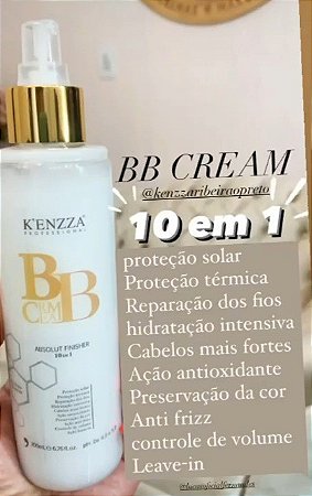 BB Cream Tratamento finalizador Kenzza