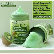 Glatten Kiwi Fruit - Máscara Hidratação Remineralizante 1kg