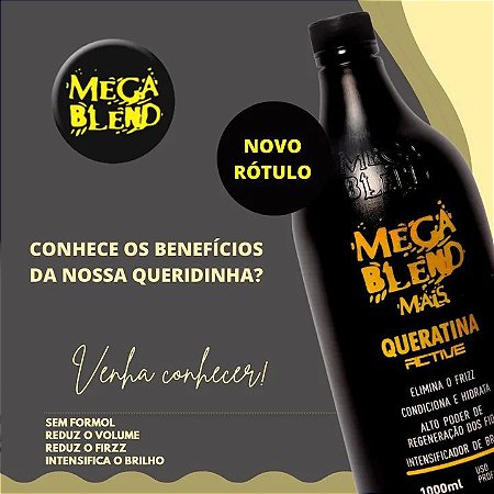 Mega Blend Mais Escova Progressiva 1 L