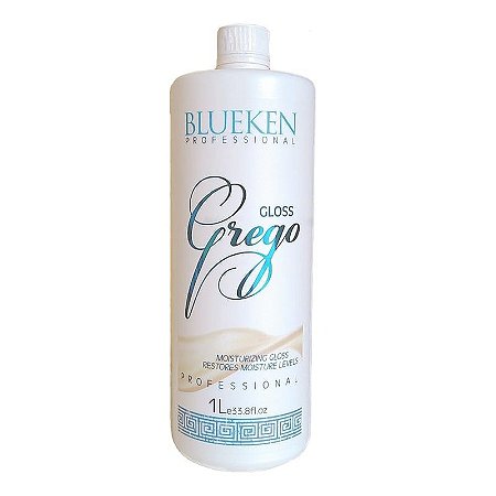 Escova Progressiva Blueken Gloss Grego Sem Formol 1 Litro - RBaroni  Cosmeticos