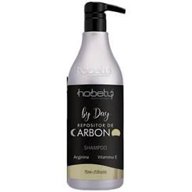 Shampoo Repositor de Carbono com Arginina e Vitamina E para cabelos frágeis danificados  Hobety - 750ml